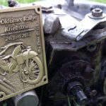 Oldtimer Plakette für Motorrad Rally