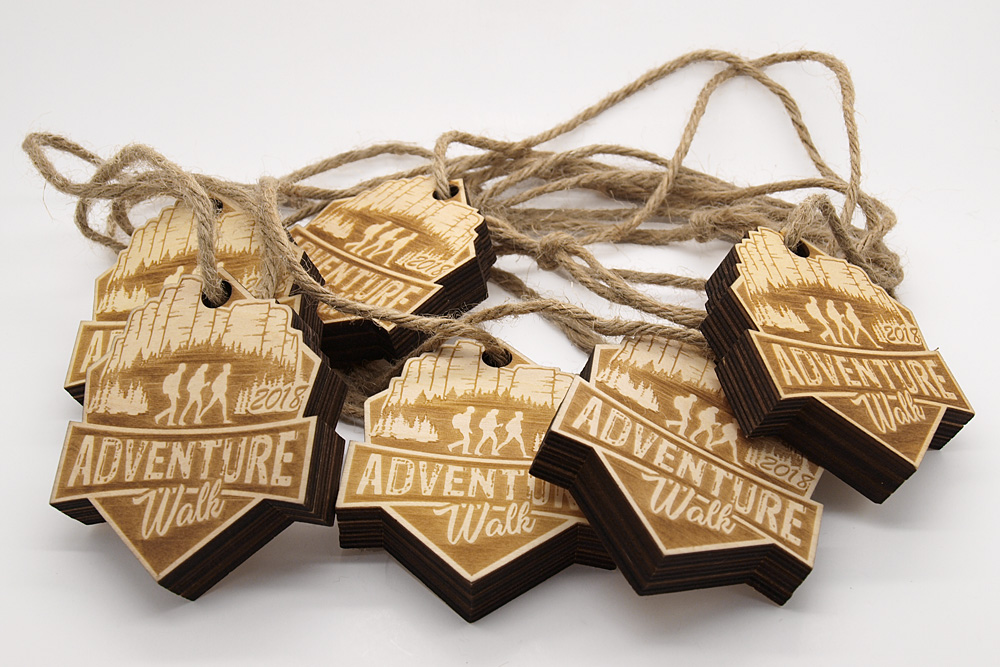 Holzmedaillen - Medailen aus Holz mit individueller Gestaltung