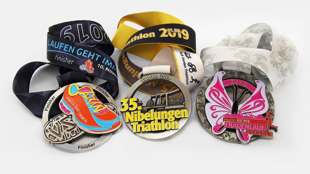 Individuelle Medaillen Sportmedaillen Finisher Medaillen Nach Kundenwunsch
