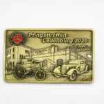 Oldtimerplakette antik bronze