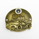 Oldtimerplakette antik bronze