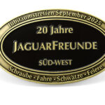 Oldtimerplakette Jaguarfreunde