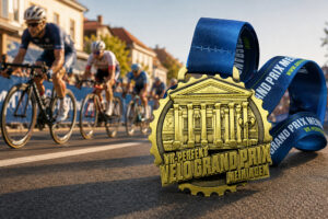 Individuelle Medaille - 3D Metallfarbe antik bronze
